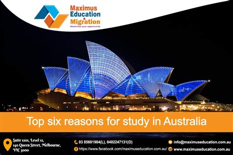 Top Reasons For Study In Australia Maximus Education And Migration