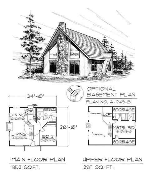 2 Bedroom Cabin With Loft Floor Plans Search Our Cozy Cabin Section