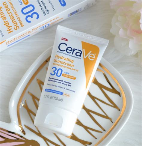 Cerave Tinted Sunscreen Spf 30 Healthy Glow With Hydration