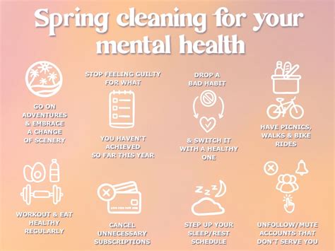 Spring Cleaning For Your Mental Health By On Dribbble