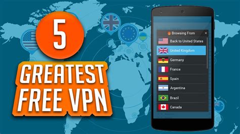 Top 5 Best Free Vpn Services Of All Time Youtube