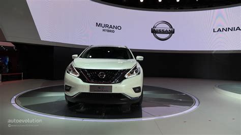 World Premiere For 2016 Nissan Murano Hybrid At Auto Shanghai 2015
