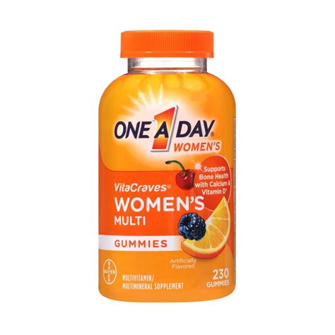 2 Pack One A Day Womens Vitacraves Multivitamin Gummies 230 Ct
