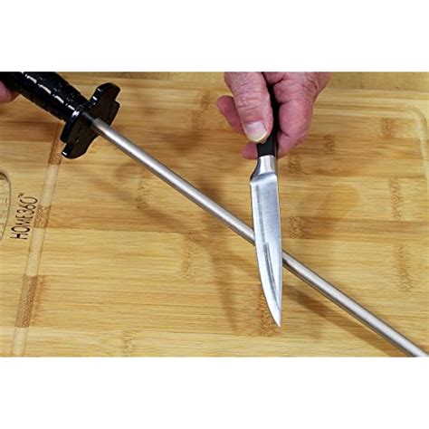 dmt ds2f 12 inch diamond steel sharpening rod fine grit manual knife sharpeners 695639629830 ebay