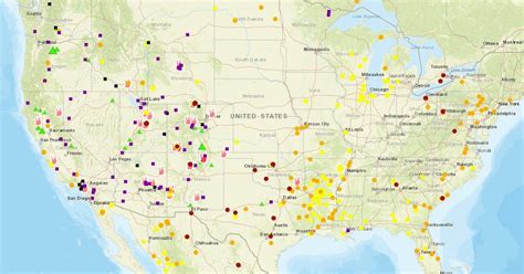 Map Of Active Fires In The Usa