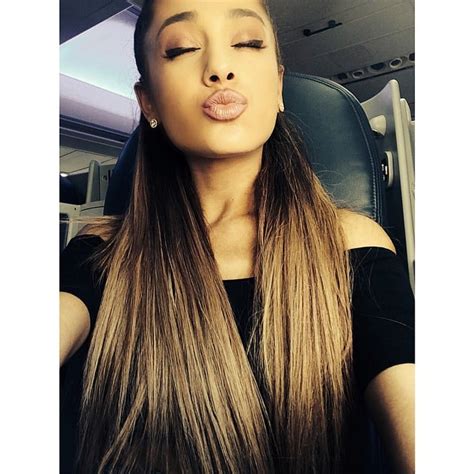 Ariana Grande Made A Pretty Pout For The Camera Celebrity Instagram