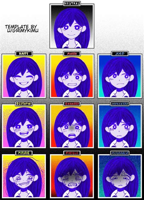 Just Some Emotion Portraits Of Mari Omori Art Folder Game