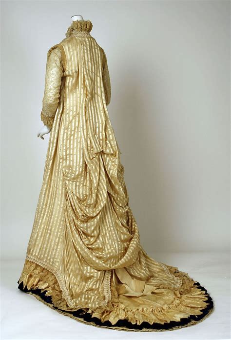 Tea Gown American The Met Watteau Pleats With