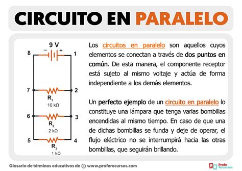 Circuito En Paralelo Qu Es Y Ejemplo