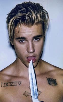 Justin Bieber Strips Down For Raunchy Photoshoot For Interview Mag