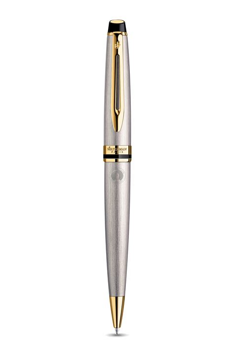 Bút Bi Waterman Expert Stainless Steel Gt Ballpoint Pen S0952000