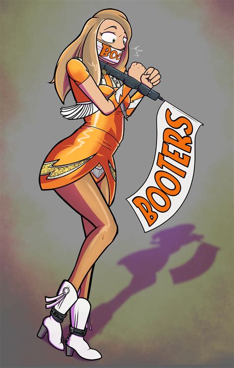 Nameless Booters Staff Girl By Llamallamathesecond On Deviantart