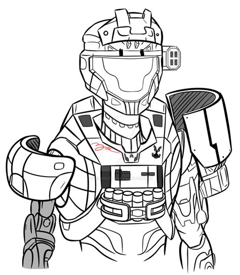 Halo Reach Personal Noble Six By Therealfr3ak On Deviantart