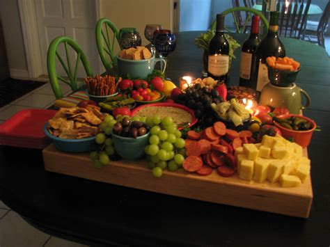 Whether attending a tailgate, wedding shower, or graduation party, this assortment of easy appetizer recipes. Appetizer platter for a recent dinner party I had.......on ...