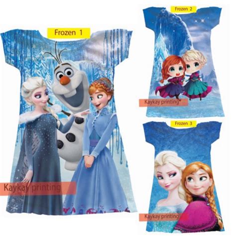 Gambar Dress Frozen Denah