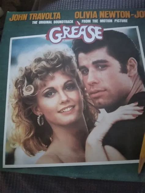 Grease Original Motion Picture Soundtrack Record 1978 Travolta