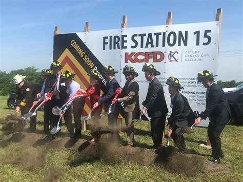 Kcfd Breaks Ground On New Fire Station In The Northland Fox 4 Kansas