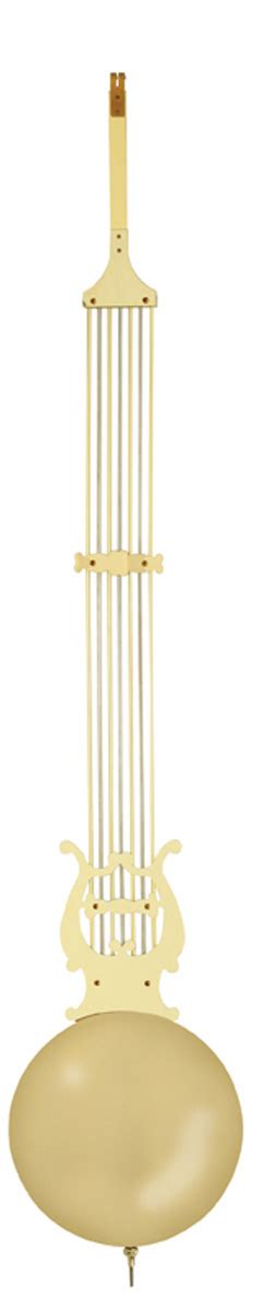 Hermle Lyre Pendulum With 65 Inch Bob 2 Neck Sizes Ronell Clock Co