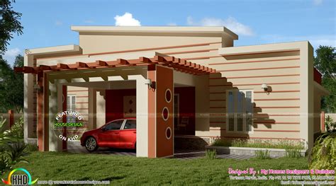 Beautiful kerala hand rail designs. 1800 square feet modern single floor house - Kerala home ...