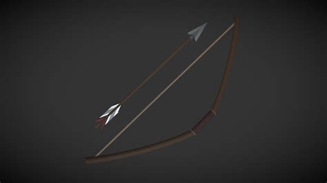 Bow And Arrow Download Free 3d Model By Mojackal 7a75299 Sketchfab