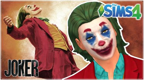 The Sims 4 Create A Sim The Joker Youtube