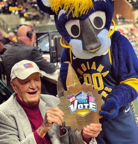 Boomer Voted Into The Mascot Hall Of Fame Pacers