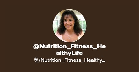 Nutrition Fitness Healthylife Facebook Linktree