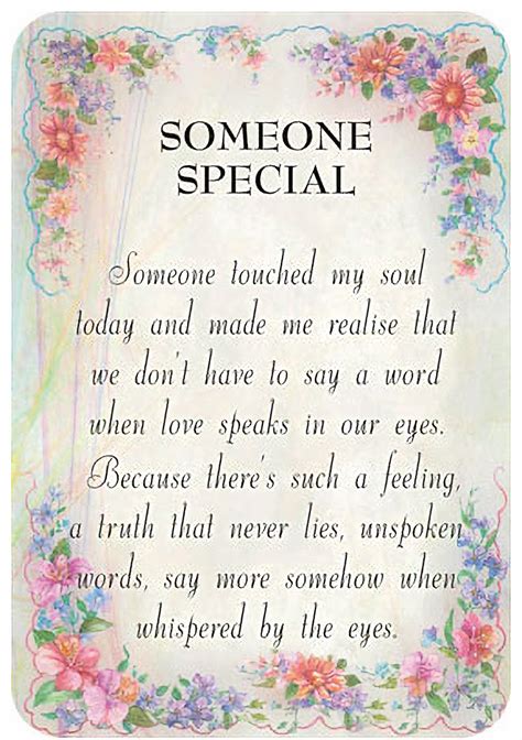 Someone Special Mini Card Angelworld New