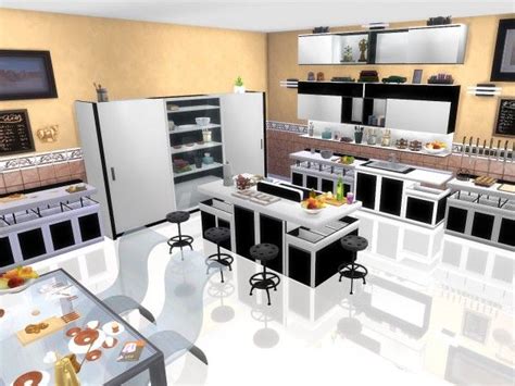 Mod The Sims Modern Kitchen By Sim4fun Sims 4 Downloads