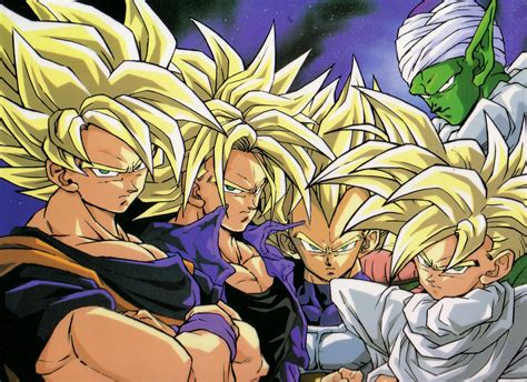 Vegeta mentioned first super saiyan was appeared thousand years ago. Dragon Ball (Piccolo, Super Saiyan Gohan, Super Saiyan ...