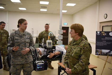 Dvids News Air Force Surgeon General Visits Ramstein