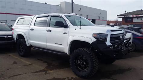 2016 Lifted Toyota Tundra Crewmax Trd Bds Lift And 37 Tires With 20