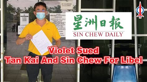 Get the most popular abbreviation for sin chew media corporation berhad updated in 2021. Violet Sued Tan Kai And Sin Chew For Libel - DAP SARAWAK