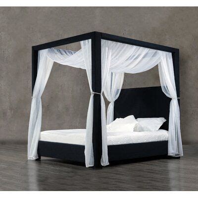 Discover bed canopies & drapes on amazon.com at a great price. Canora Grey Webrook Upholstered Canopy Bed Colour: Caramel ...
