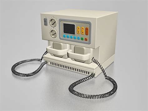Defibrillator Emergency Medicine 3d Model 3ds Max Files Free Download