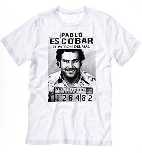Pablo Escobar Mugshot T Shirt Small White Rancid Nation