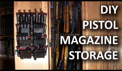 Maybe you would like to learn more about one of these? Making A Pistol Magazine Storage Rack | Magazine storage ...