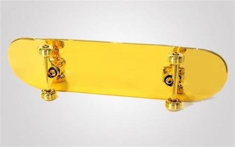 Maybe you would like to learn more about one of these? Gilded Luxury Skateboards | Skateboard, Clothes horse, Gold
