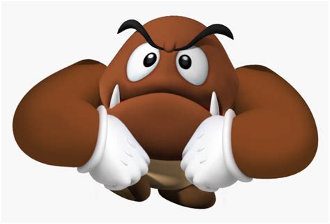 Do Goombas Have Arms Hd Png Download Kindpng