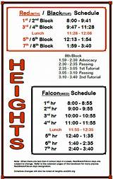 Heights High School Bell Schedule