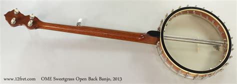 2013 Ome Sweetgrass Open Back Banjo Sold