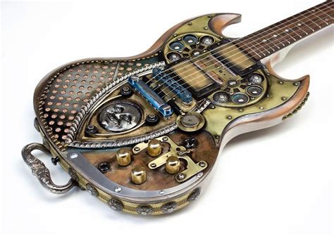 Pin On Steampunk Guitars