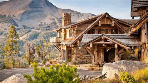 Rustic Mountain Retreat in Montana’s Yellowstone Club - Mansion Global