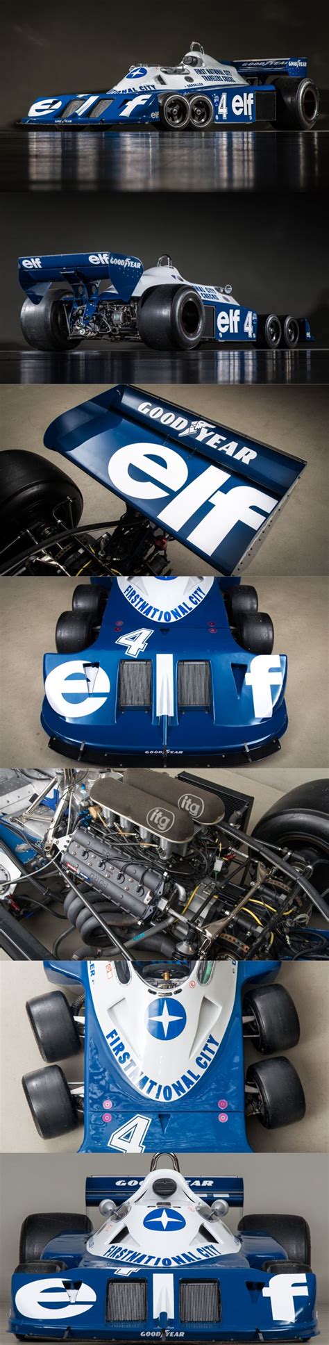 Tyrrell P Elf Uk Formula Competition Blue White