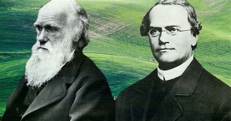 Gregor Mendel And Charles Darwin Two Men And A Theory