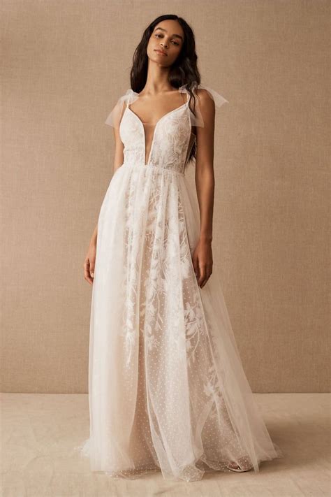 Our 8 Favorite Bhldn Bridal Gowns For Your Big Day Affordable Bridal