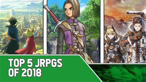 Top 5 Jrpgs Of 2018 Youtube