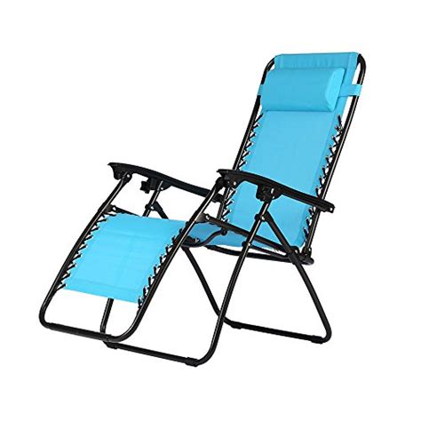 Indoor zero gravity chair storage. HOME BI Adjustable Zero gravity chair with Pillow, Folding ...