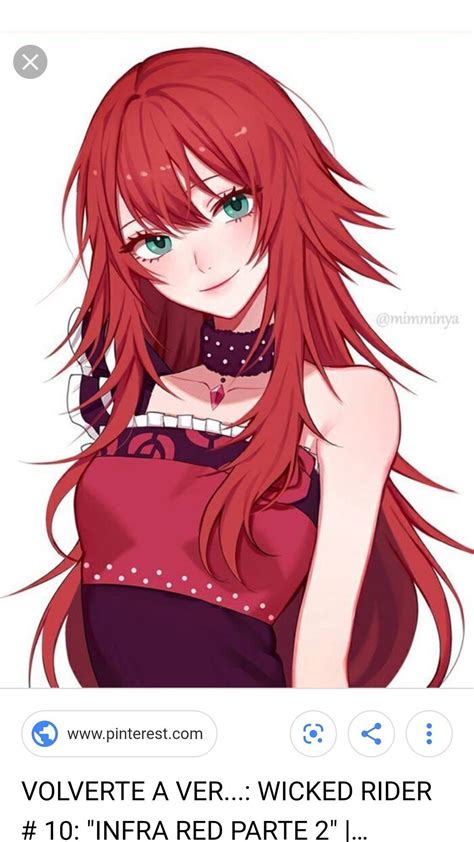 sexy anime girl with red hair ibikini cyou