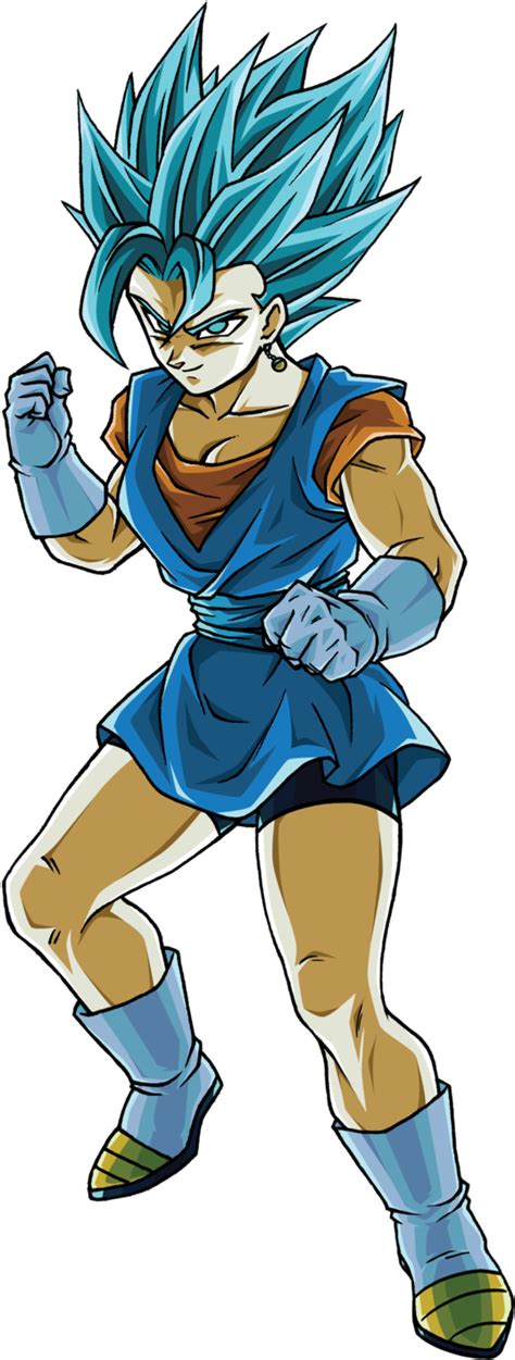 Download View Fullsize Vegito Image Vegetto Female Png Image With No